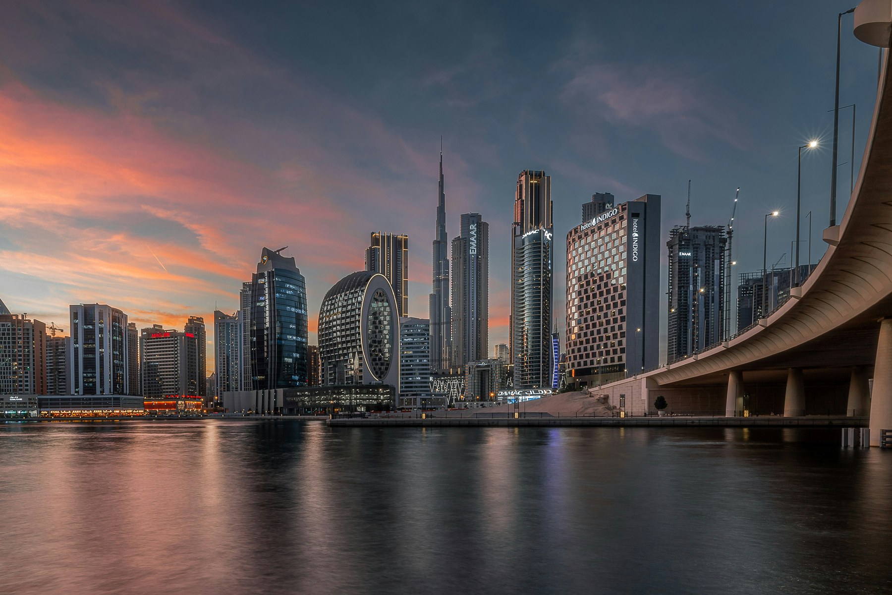 Dubai skyline and cityscape